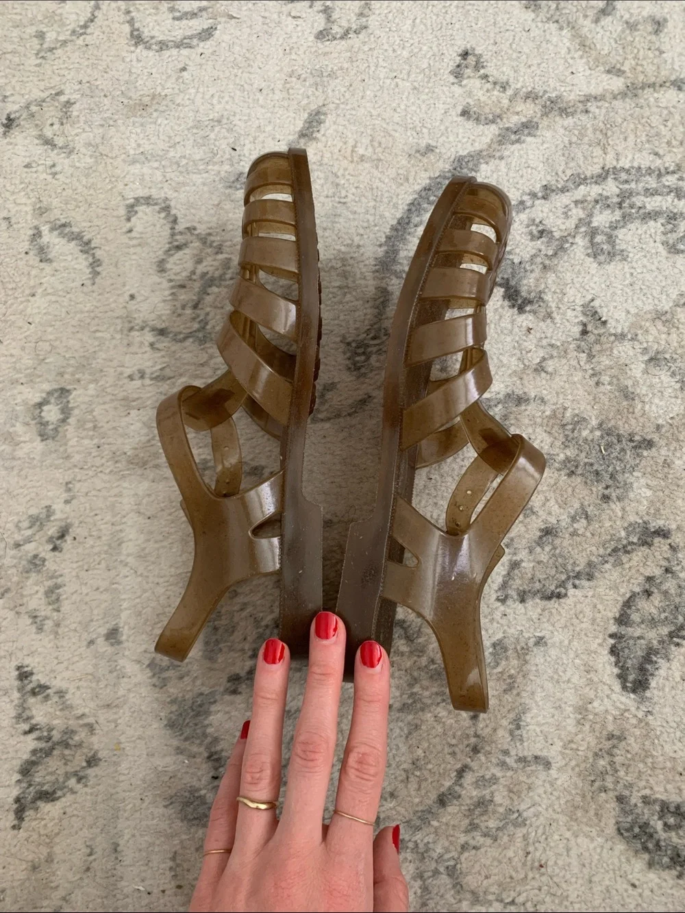 Plasticana Méduse Hemp Jelly Sandals - Picture 2 of 5